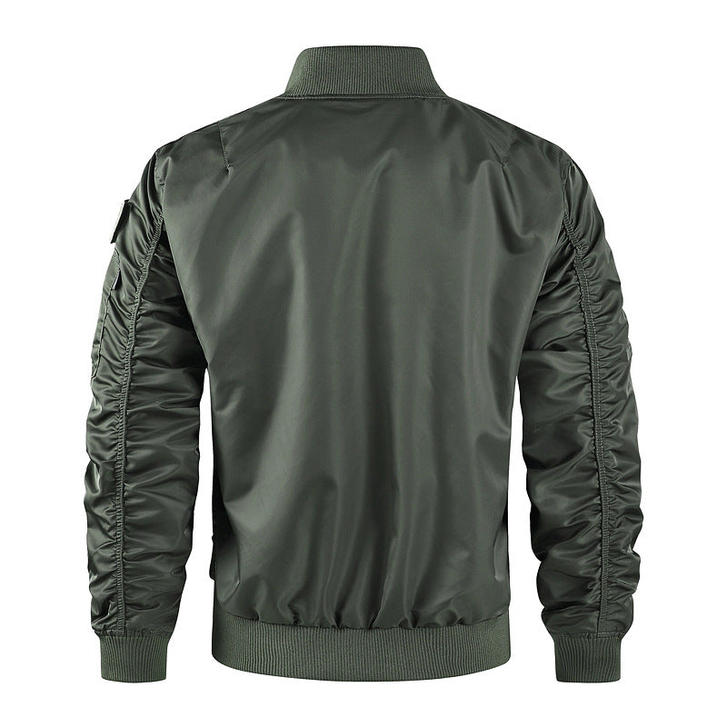 Herren Bomberjacke Funktional Wasserdicht Modern