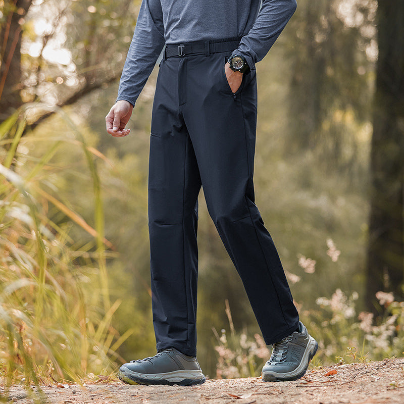 Herren Outdoorhose Funktionell Reißverschluss Taschen Praktisch