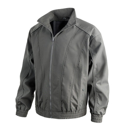Herren Freizeitjacke Mit Hochschließendem Kragen Elastisch Berlin Style