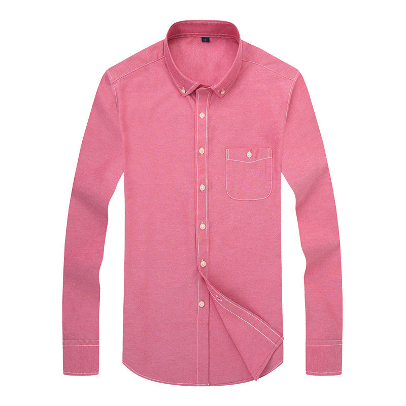 Herren Hemd Business Style Button Down Kragen