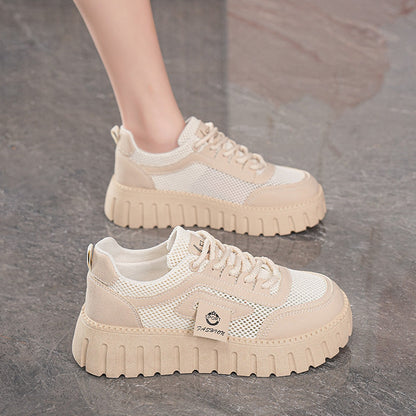 Damen Sneaker Rutschfest Atmungsaktiv Trendy Sportlich - BerlinGlamour