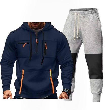 Herren Sportbekleidungsset Funktionstaschen Sportlich Modern