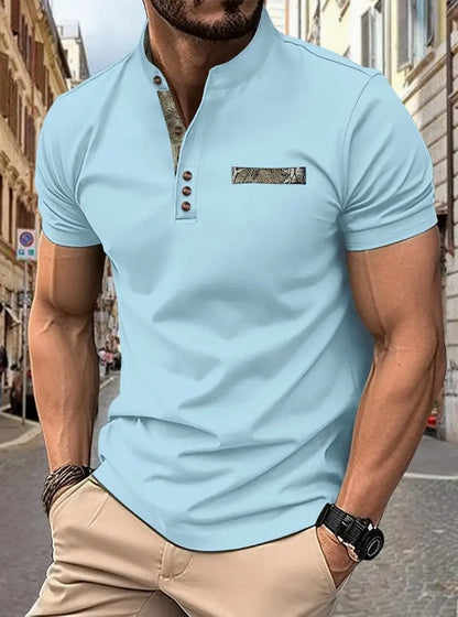 Herren Kurzarmbluse Elegante Sommerbluse Berlin