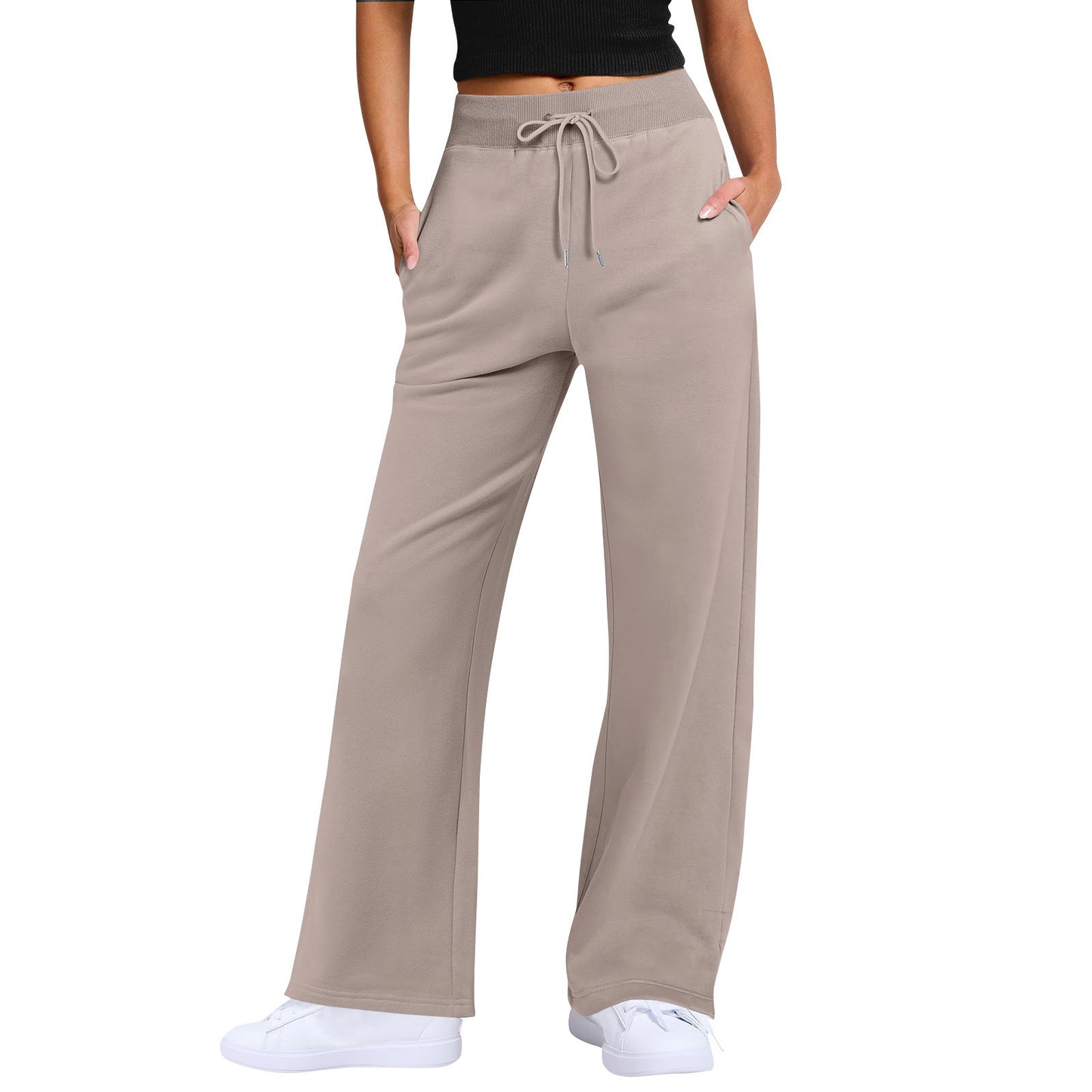 Damen Sporthose Weite Bequem Sportliche Hose