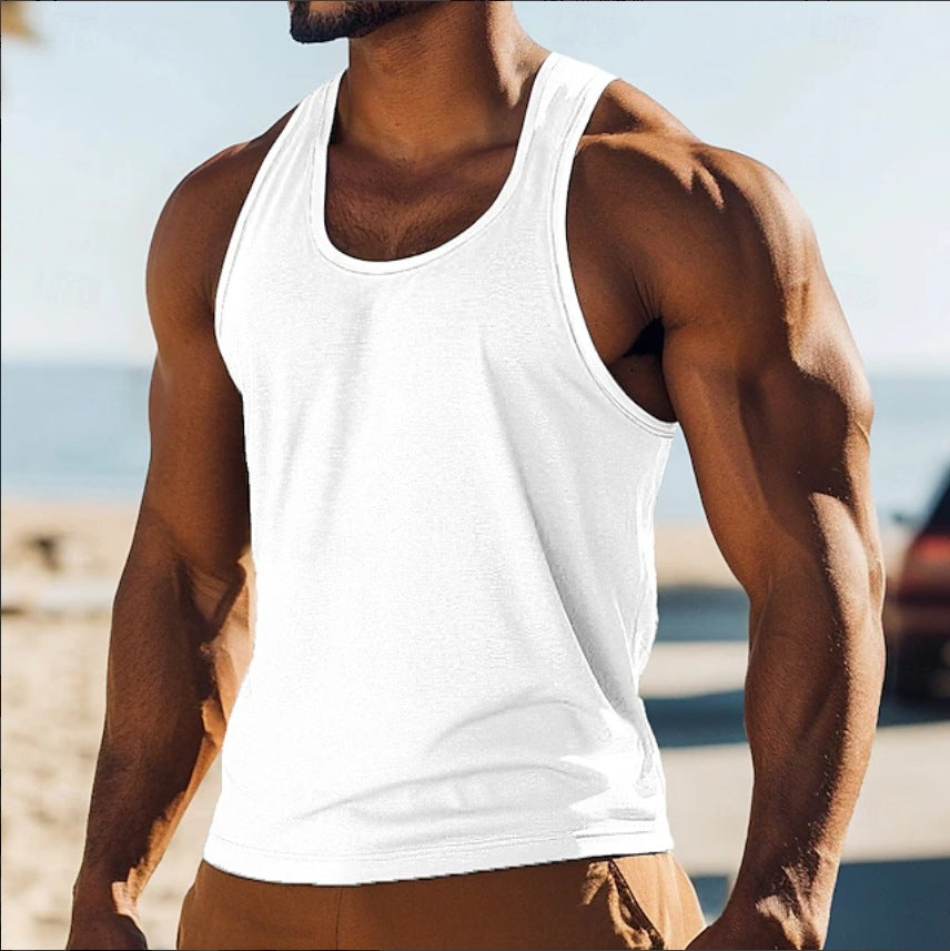 Herren Sport Tanktop Leicht Modern Atmungsaktiv