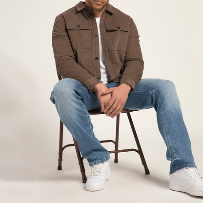 Herren Cordjacke Modern Schnitt Praktisch