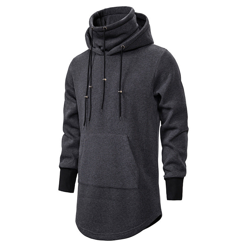 Herren Hoodie Modern Asymmetrisch Kängurutasche