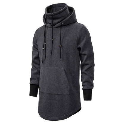 Herren Hoodie Modern Asymmetrisch Kängurutasche
