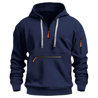 Funktionspullover Herren Sportlich Wasserabweisend