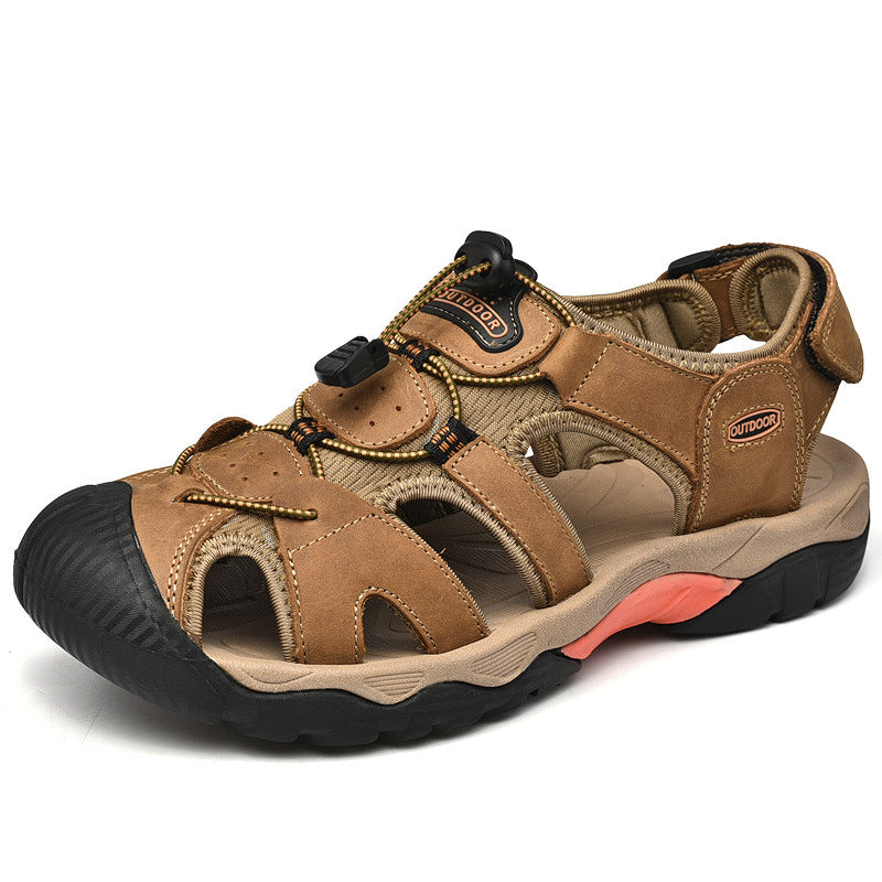 Herren Sandalen Outdoor Rutschfest Schnellschnürsystem