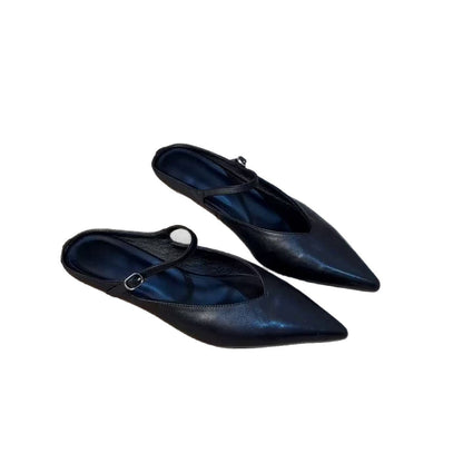 Damen Ballerinas Slingback Schuhe Elegantes Design