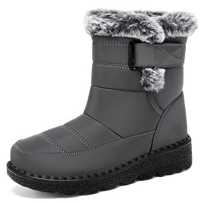 Damen Winterstiefel Warm Kuschelig Futter Rutschfest
