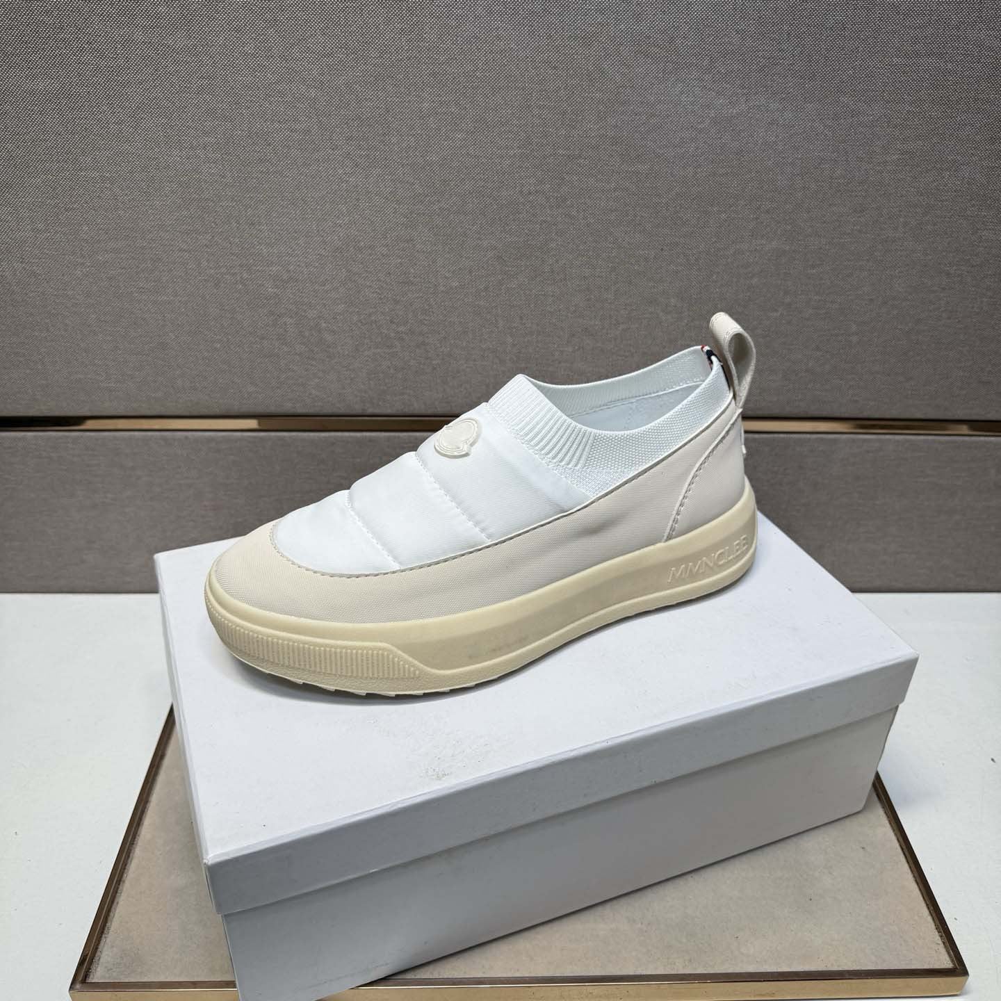 Damen Sneaker Slip-On Weiche Bequeme Schuhe Elastisch