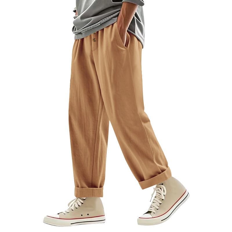 Herren Schnitthose Elastisch Mit Tiefen Taschen Bequem