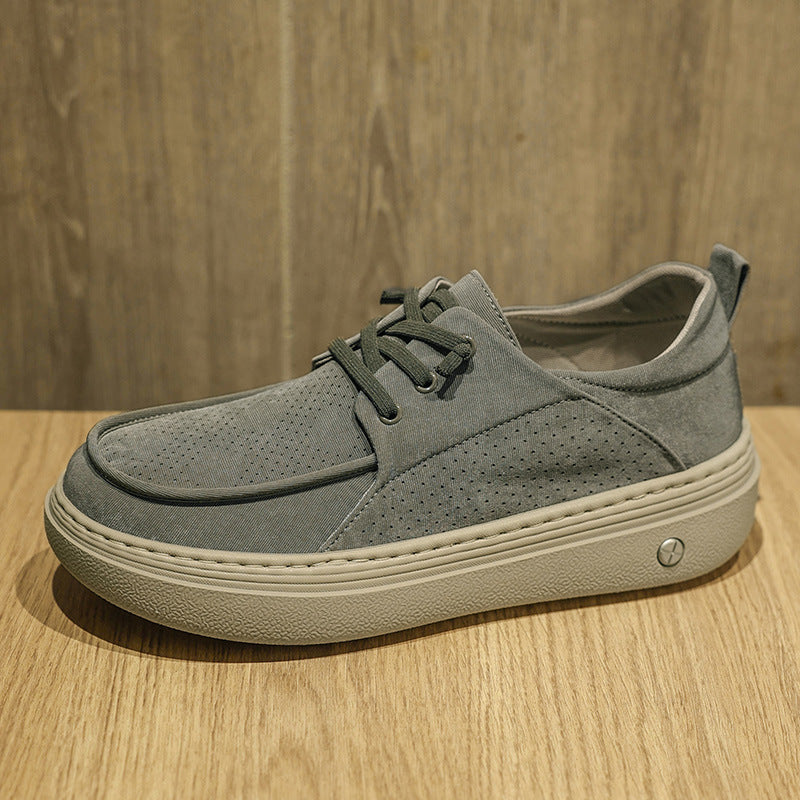 Damen Sneaker Bequem Atmungsaktiv Perforiert