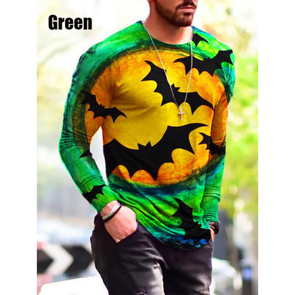Halloween Langarmshirt Herren Gruselig Berlin Style