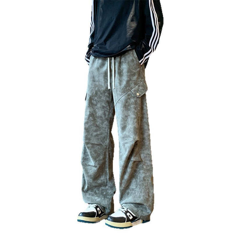 Praktische Utility-Hose Weit Bequem mit Taschen Unisex