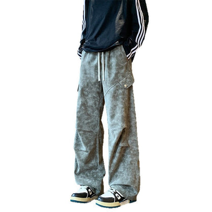 Praktische Utility-Hose Weit Bequem mit Taschen Unisex