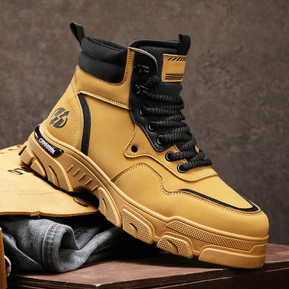Damen Sneaker High-Top robust atmungsaktiv rutschfest
