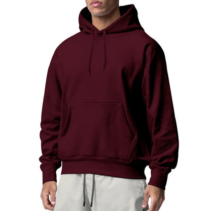 Herren Kapuzenpullover Komfort Schnitt Kängurutaschen Groß