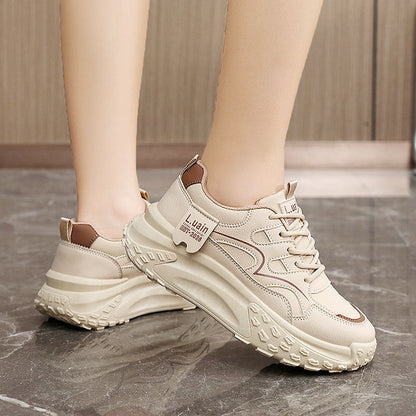 Damen Sneaker Chunky bequem rutschfest