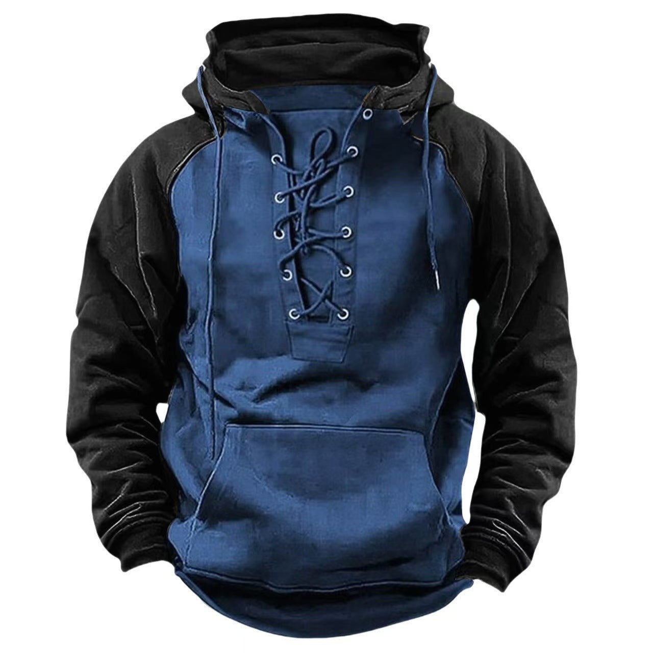 Herren Kapuzenpulli Modern mit Schnürung Trendig