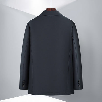 Herren Regenjacke Wasserdicht mit Innen-Taschen Modern - BerlinGlamour