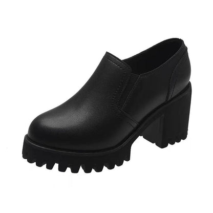 Damen Plateau-Stiefeletten Moderne Rutschfeste Sohle Schuhe