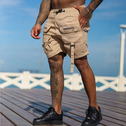 Herren Cargo Shorts Stil Utility Bequem Freizeit