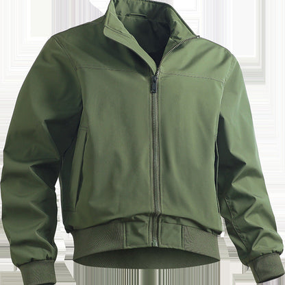Herren Übergangsjacke Lässig mit elastischen Ärmeln und Taschen
