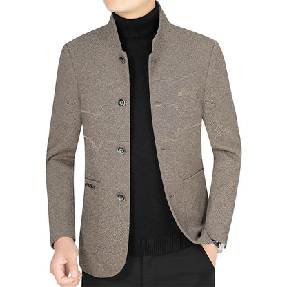 Herren Freizeitjacke Modern Stilvoll Mit Details