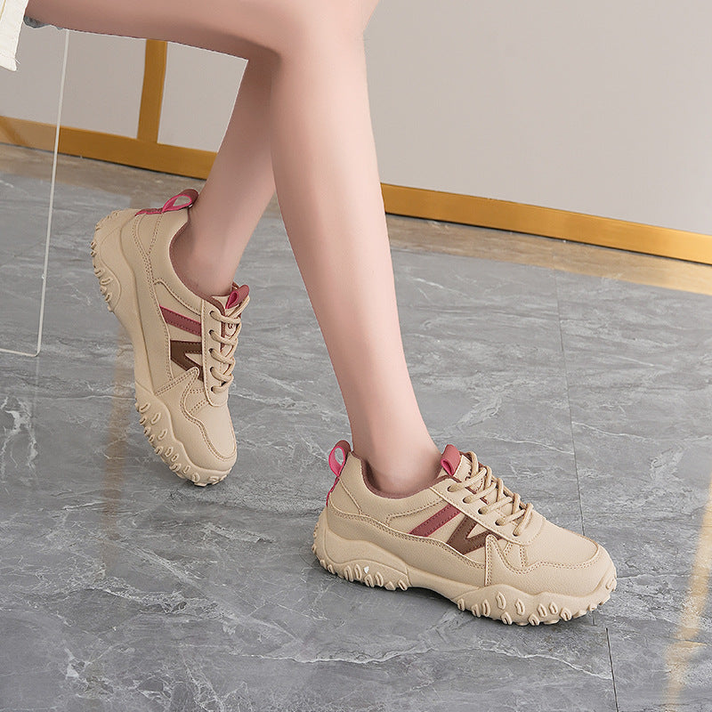 Damen Sneaker Sportlich Atmungsaktiv Mit Schockabsorption