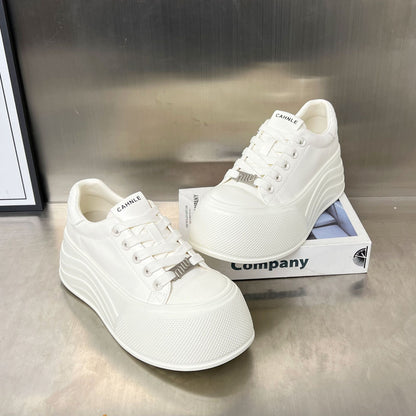 Damen Sneaker Plattform Schuhe Elegant Atmungsaktiv