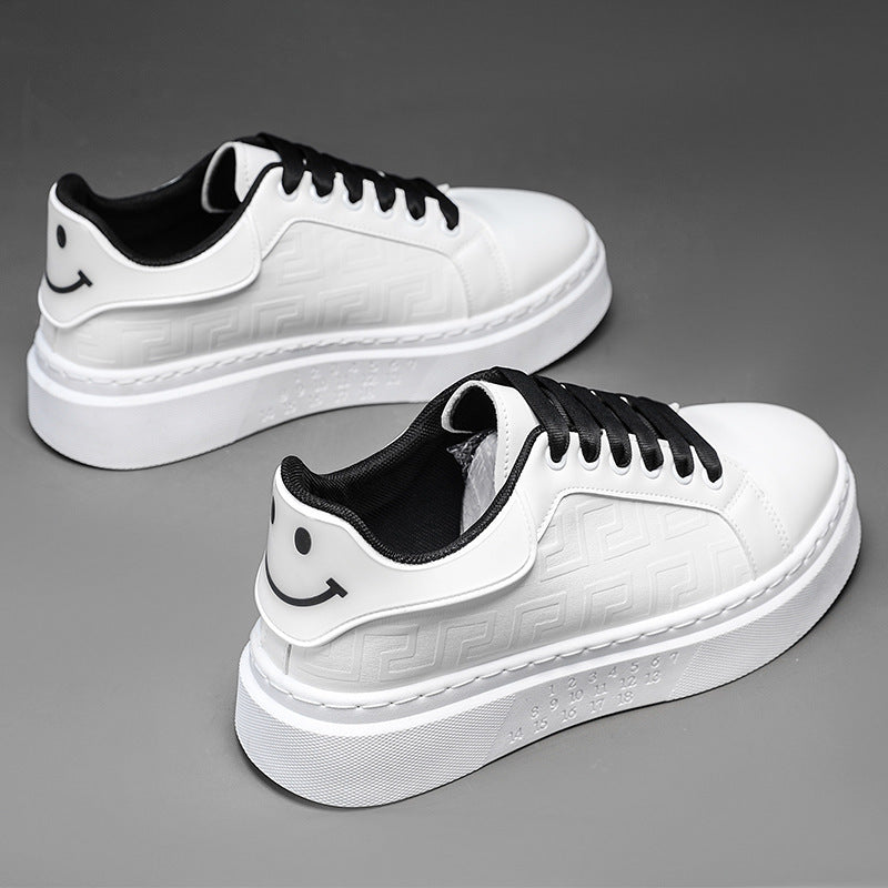 Damen Sneaker Modisch Sportlich Weiße