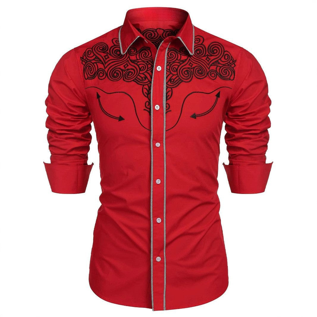 Herren Langarmhemd Grafikdesign Berlin Modern Trendy