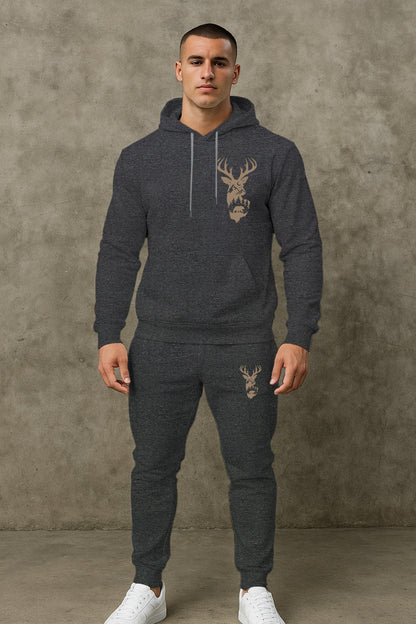 Herren Freizeitanzug Modern Stylish Schwarzer Anzug