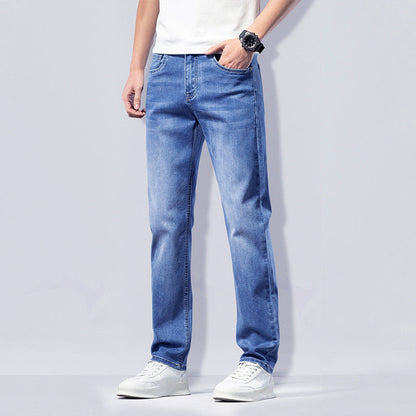 Herren Jeans Slim Fit Elastisch Berlin Style