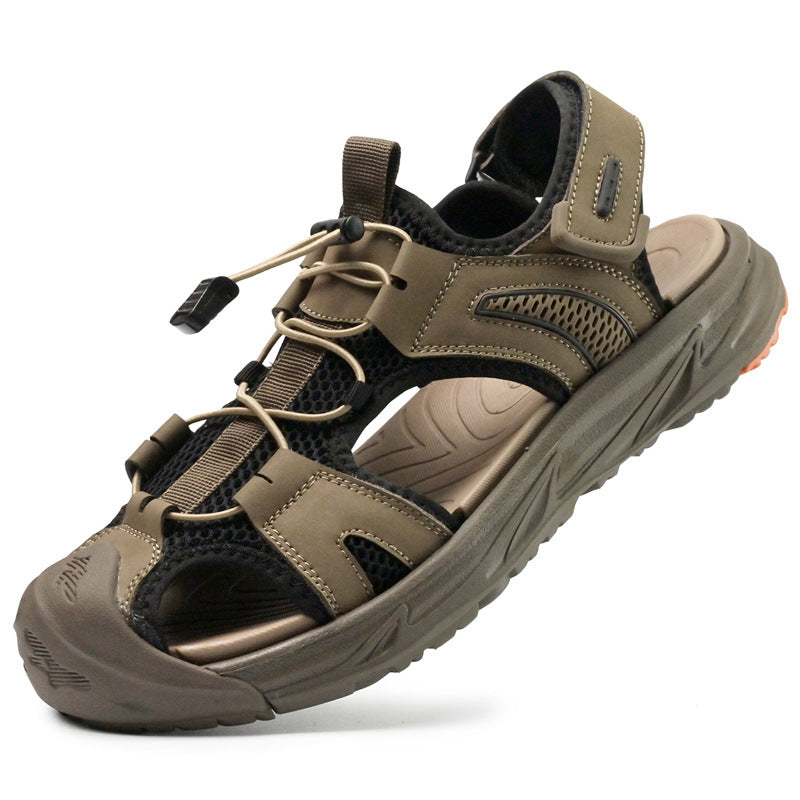 Herren Treksandalen Outdoor verstellbar mit Schnellverschluss