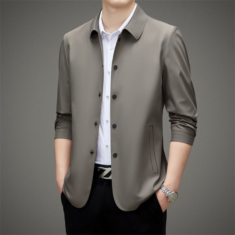 Herren Übergangsjacke atmungsaktiv mit Taschen Modern