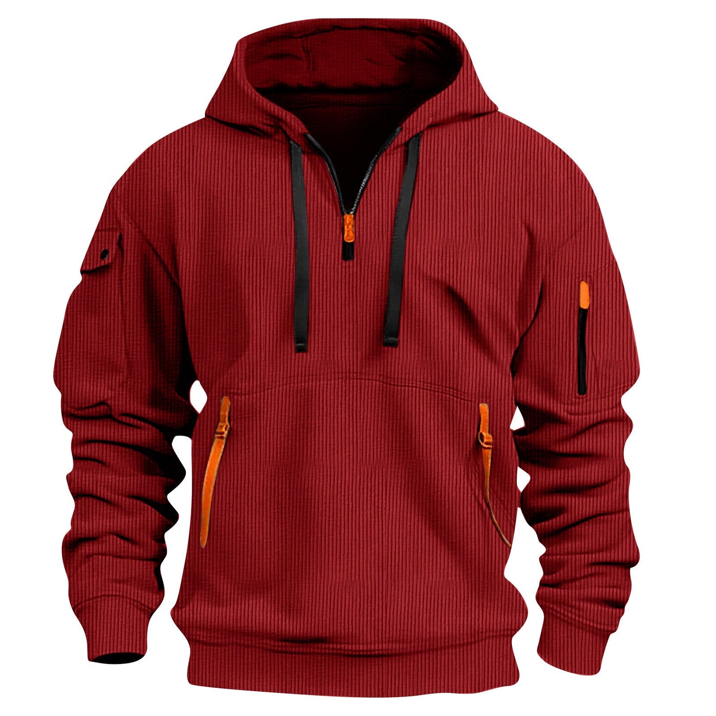 Herren Funktionspullover Sportlich Funktionell Warm
