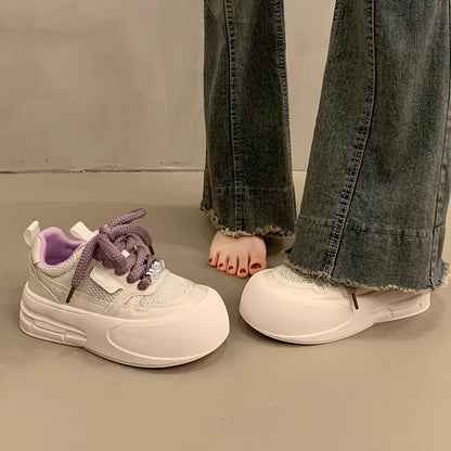 Damen Sneaker Leicht Modisch Komfort Sohle - BerlinGlamour