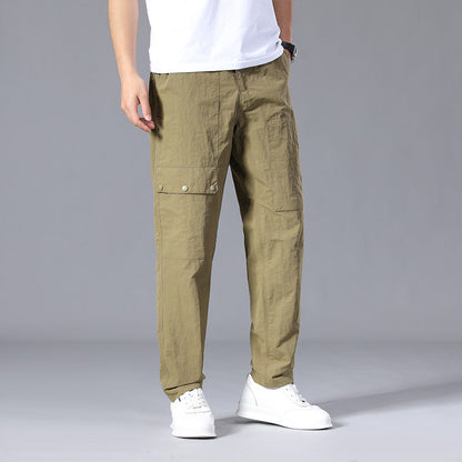 Herren Cargo-Hose Multifunktional Stretch