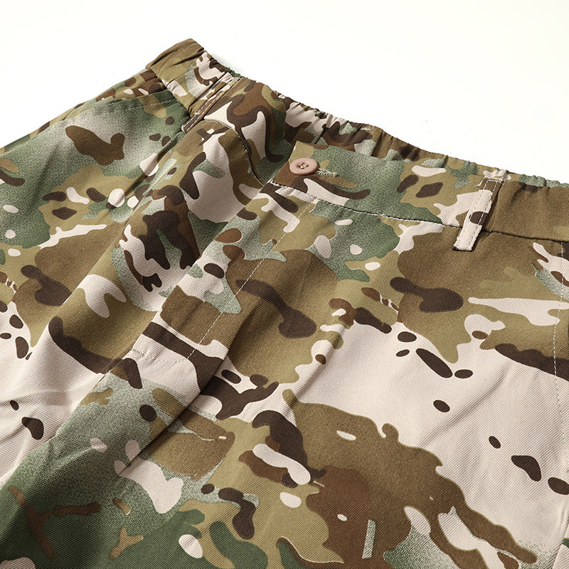 Herren Camouflage-Hose Militärstyle Cargo-Hose