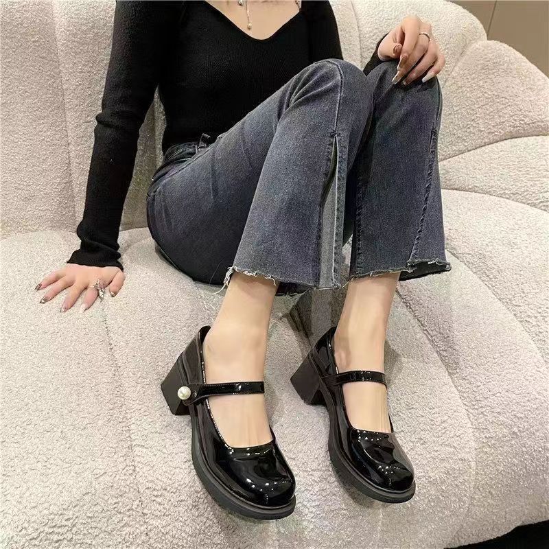 Damen Plateau Pumps High Heels Elegant