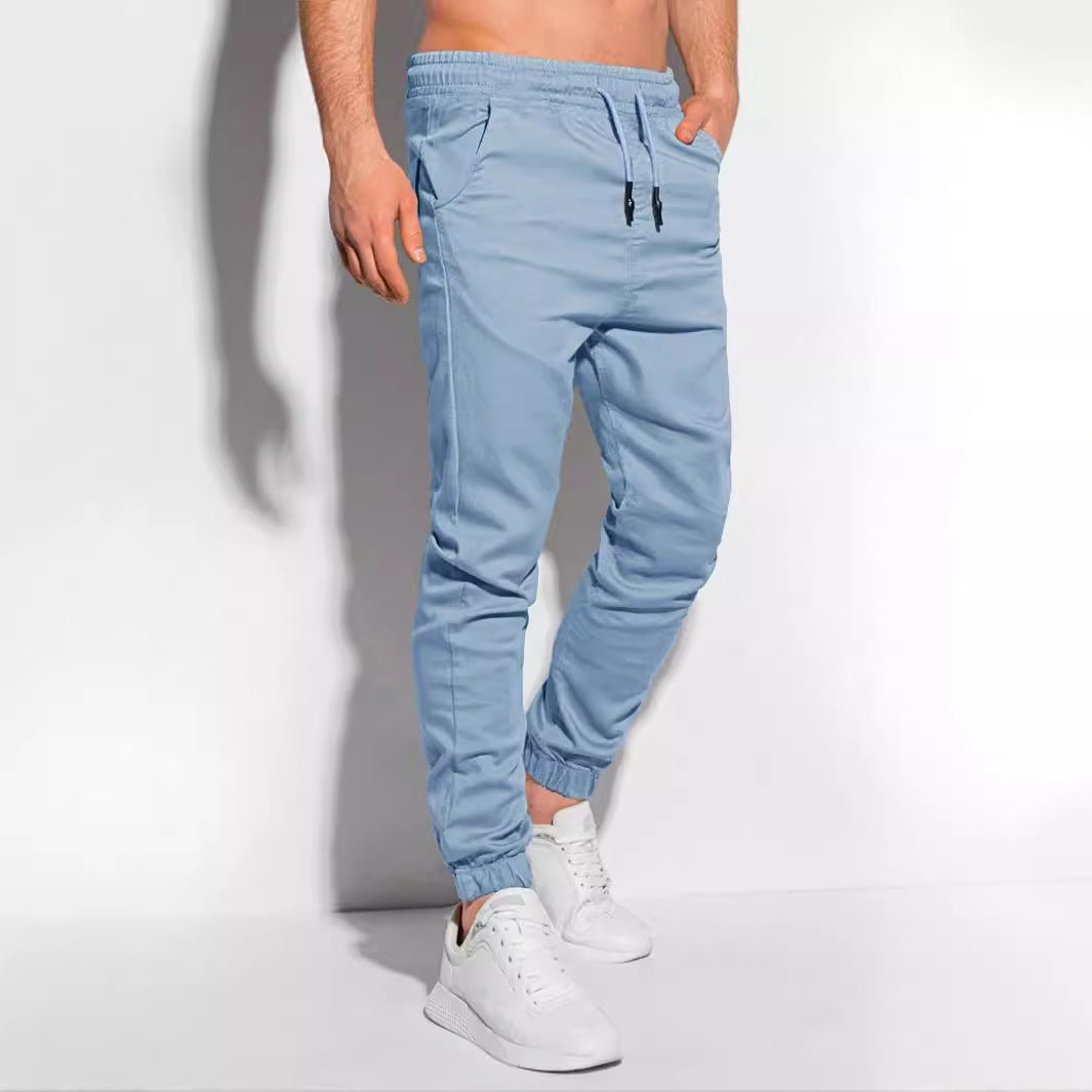 Herren Jogginghose Sportlich Mit Seitentaschen Bequem