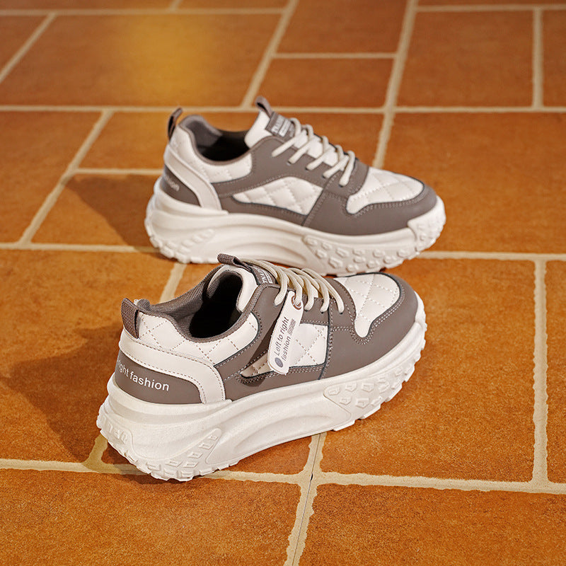 Damen Sneaker Chunky Weite Passform Modern