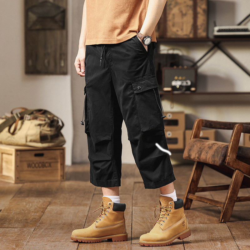 Herren Cargo-Hose Multifunktional elastisch Bequem