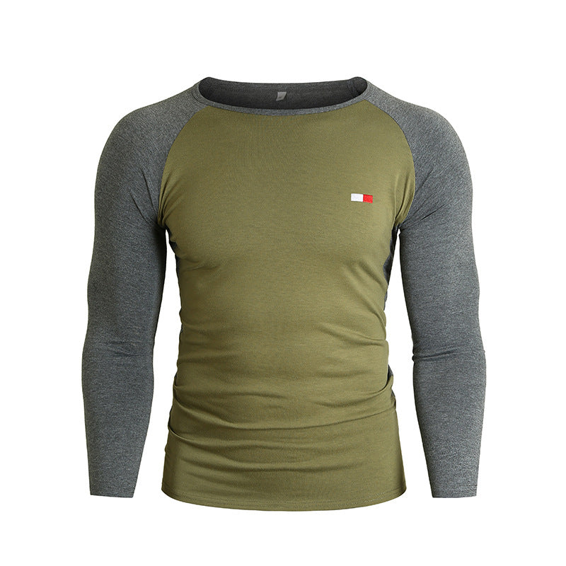 Herren T-Shirt Langarm Baumwolle Weich Berlin Style