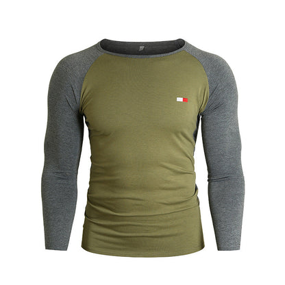 Herren T-Shirt Langarm Baumwolle Weich Berlin Style