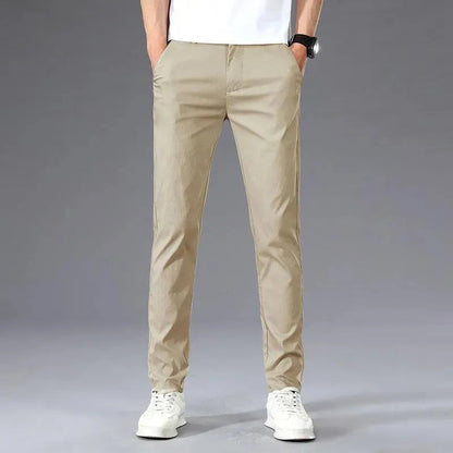 Herren Hosen Slim Fit Gerade Schnitt
